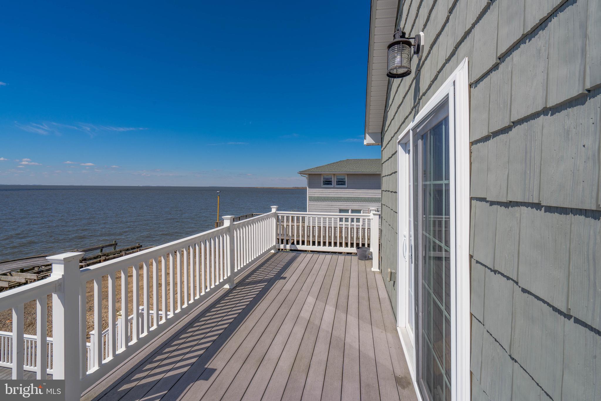 98 Delaware Avenue Fortescue, NJ 08321 - Photo 29 of 51 a view of balcony with wooden floor