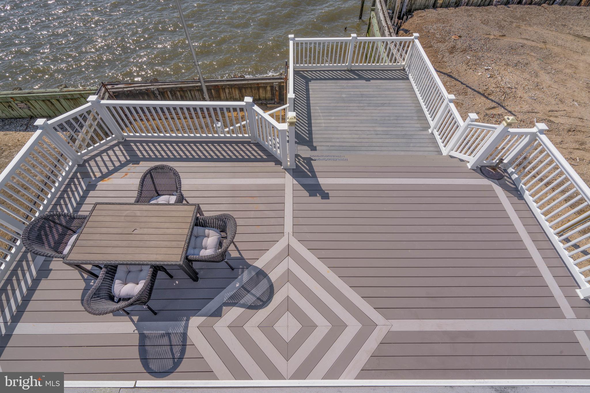 98 Delaware Avenue Fortescue, NJ 08321 - Photo 30 of 51 a view of balcony with wooden floor