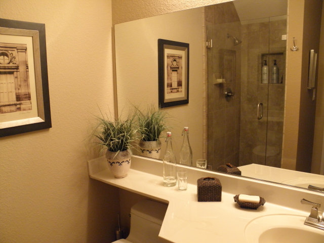 1031 Olympic Lane Seaside, CA 93955 - Photo 14 of 18 a bathroom with a sink and a mirror