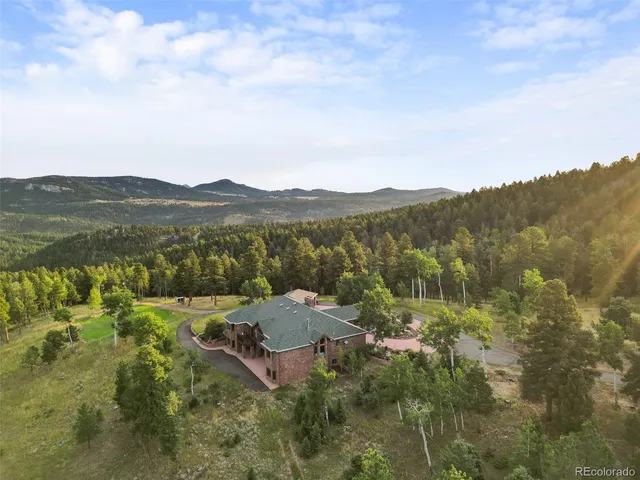 a view of a lake with a mountain