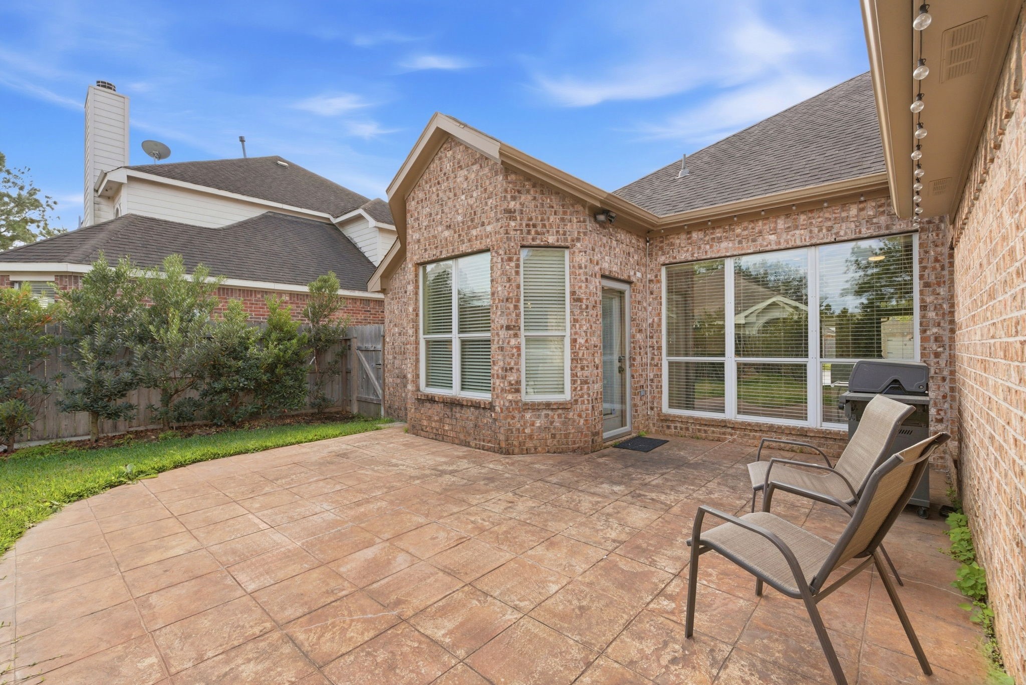 29814 Legends Pass Lane Spring, TX 77386 - Photo 46 of 46 a view of a house with backyard and porch
