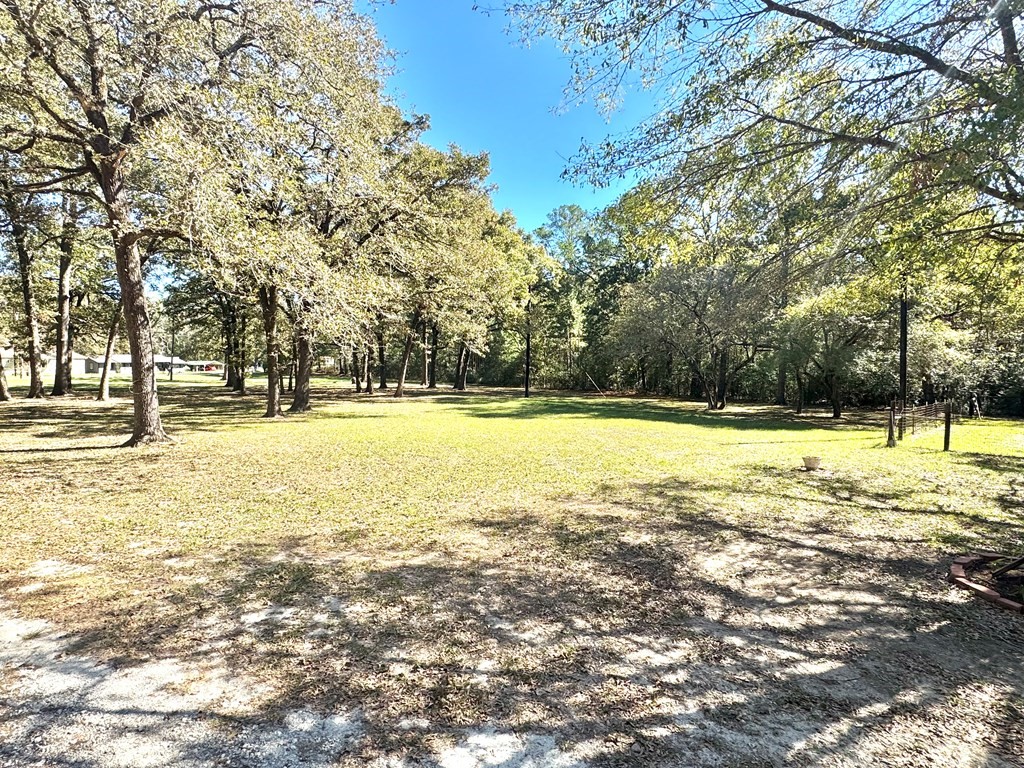 690 Jim Fenley Loop Lufkin, TX 75901 - Photo 10 of 22 a view of yard with tree and wooden fence