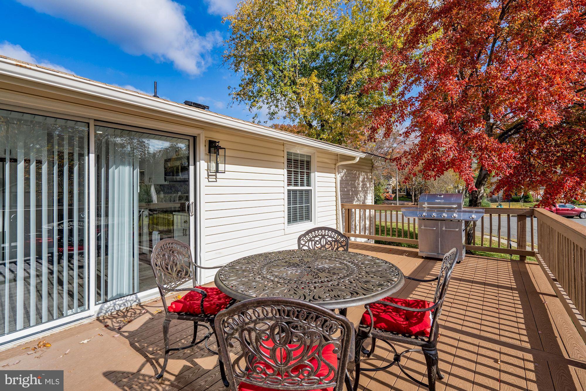 8915 Spur Road Springfield, VA 22153 - Photo 12 of 35 Large Composite Deck for entertaining.