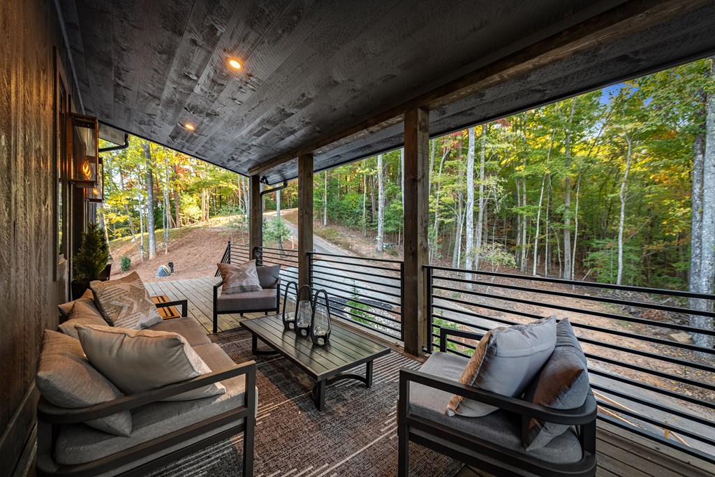 321 Skylight Drive Blue Ridge, GA 30513 - Photo 6 of 89 a outdoor living space with patio furniture