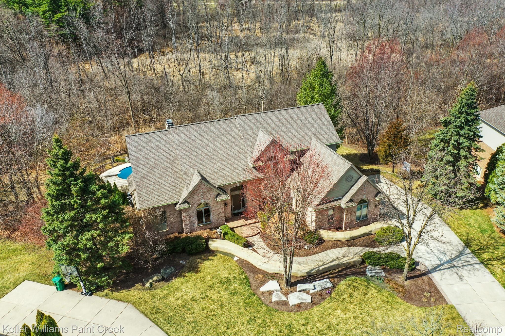 3599 Vineyard Springs Court Rochester, MI 48306 - Photo 4 of 62 Non-developable wooded area ensures beautiful views forever