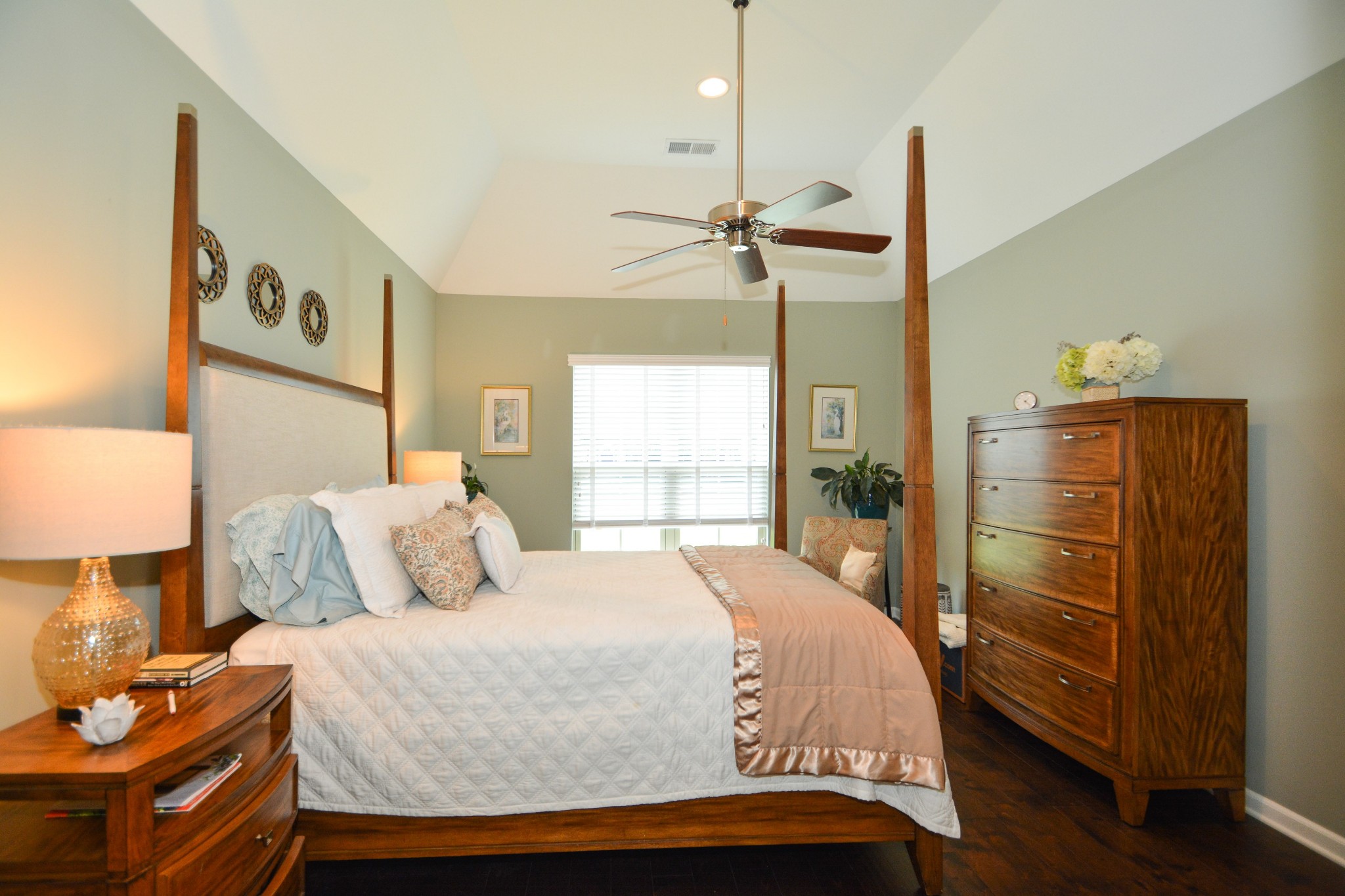 2293 Cason Lane Murfreesboro, TN 37128 - Photo 17 of 32 a bedroom with a bed and wooden floor