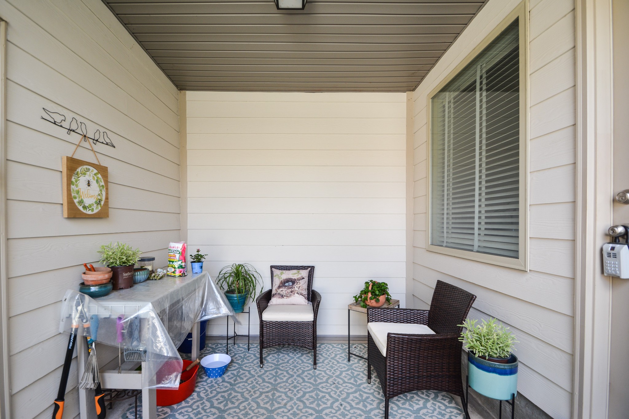 2293 Cason Lane Murfreesboro, TN 37128 - Photo 32 of 32 a backyard of a house with outdoor seating