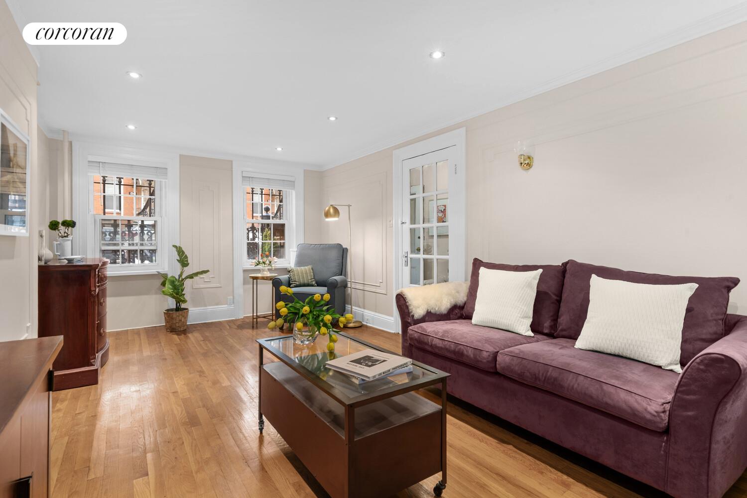 75 2nd Street Brooklyn, NY 11231 - Photo 10 of 14 a living room with furniture and wooden floor