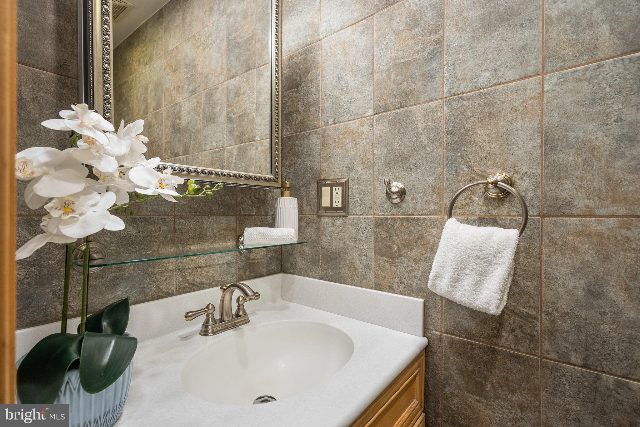 1007 Helena Drive Silver Spring, MD 20901 - Photo 16 of 39 a bathroom with a sink and a mirror