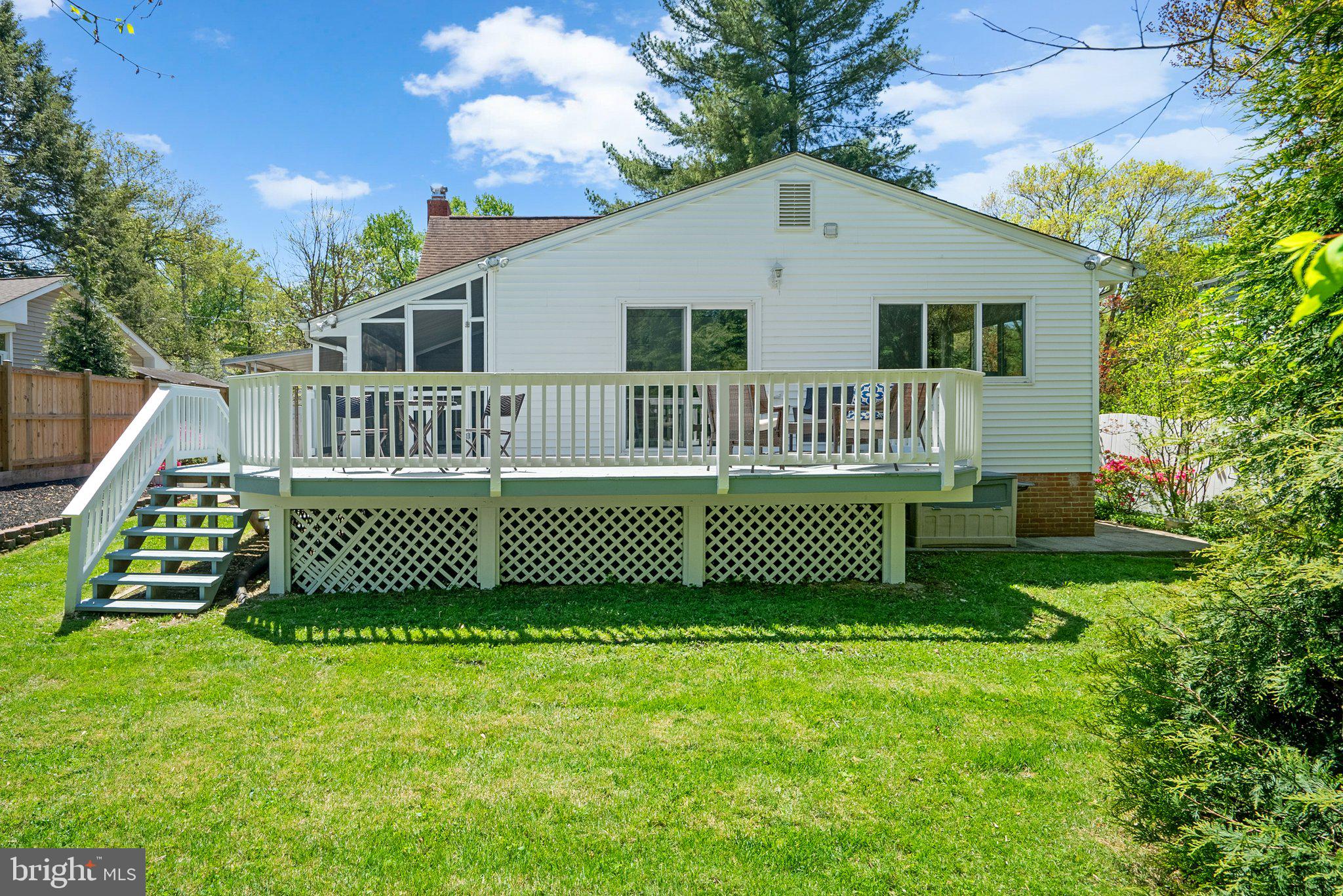 1007 Helena Drive Silver Spring, MD 20901 - Photo 29 of 39 a view of a house with a deck