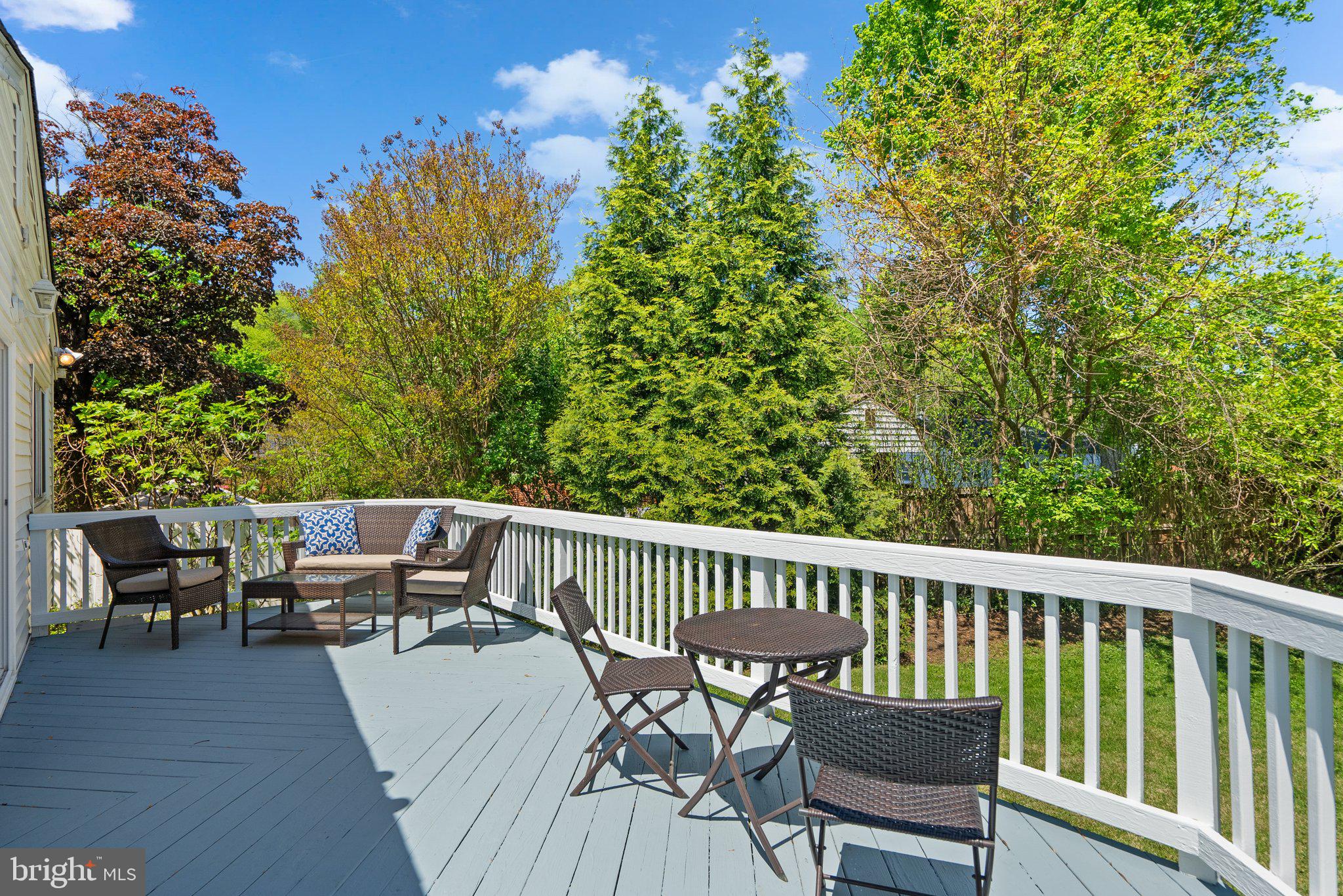 1007 Helena Drive Silver Spring, MD 20901 - Photo 31 of 39 a view of a chair and table on the deck
