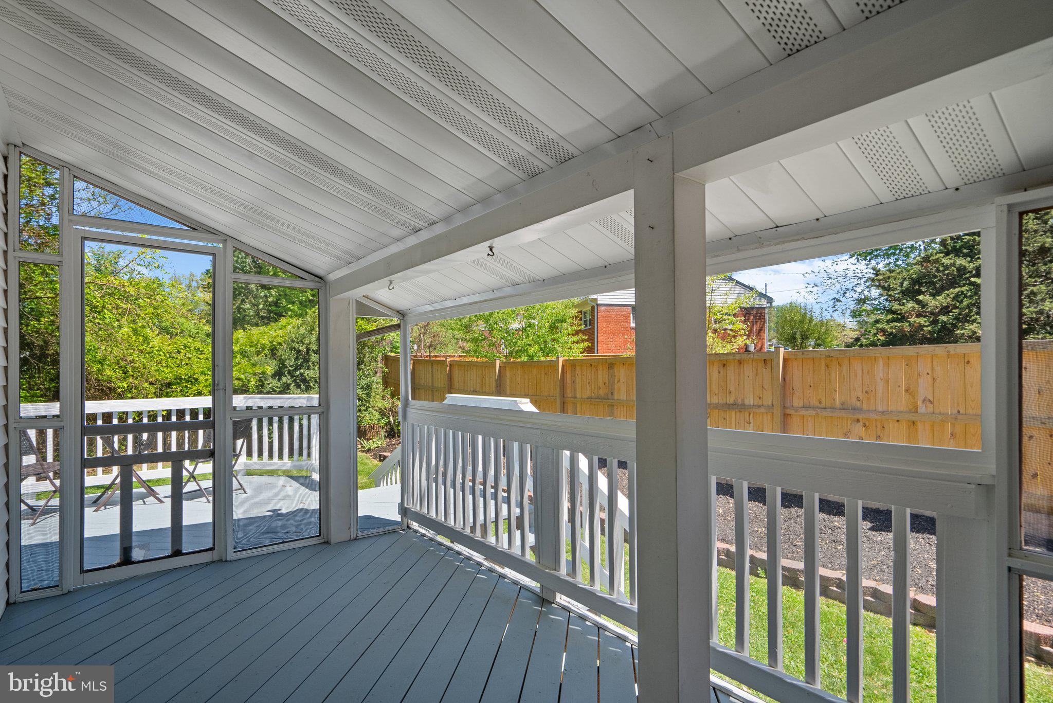 1007 Helena Drive Silver Spring, MD 20901 - Photo 32 of 39 a view of a porch with wooden floor