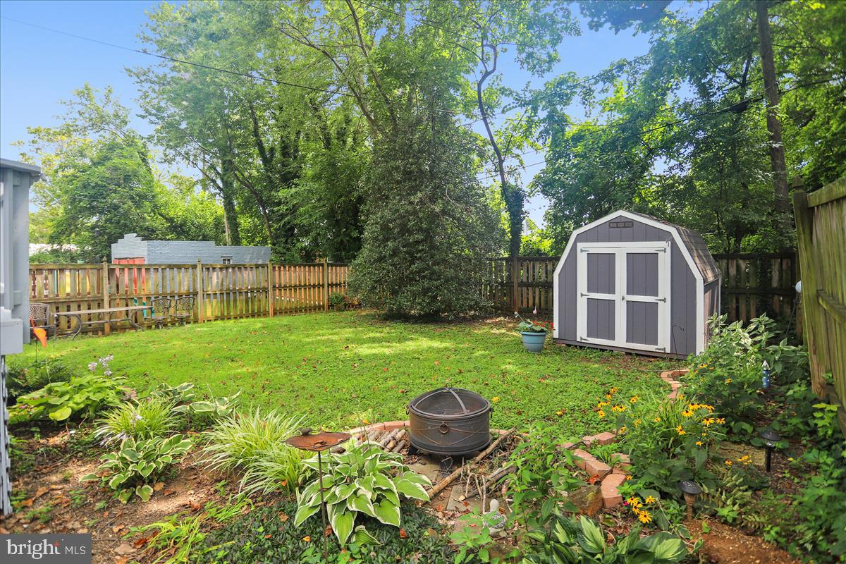 5313 Wendley Road Baltimore, MD 21229 - Photo 9 of 37 Fenced yard with rear shed