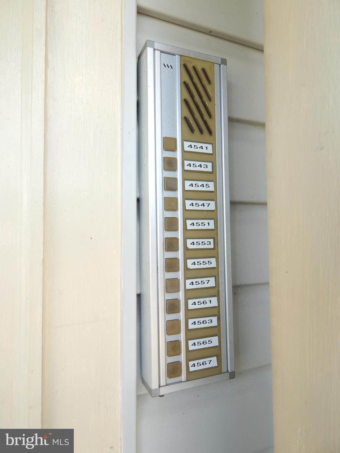 4553 Aspen Mill Road, Unit 4553 Baltimore, MD 21236 - Photo 11 of 31 Exterior Intercom/Door bell