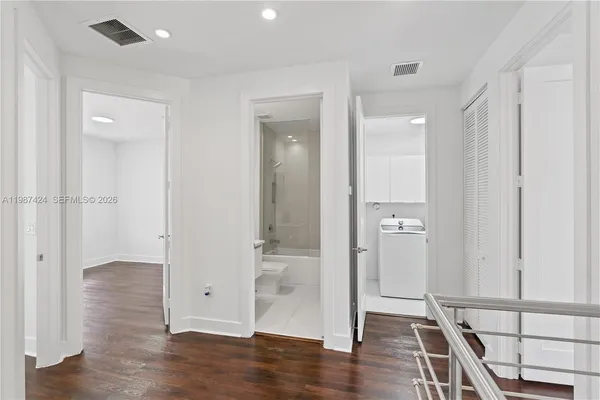 wooden floor in an empty room