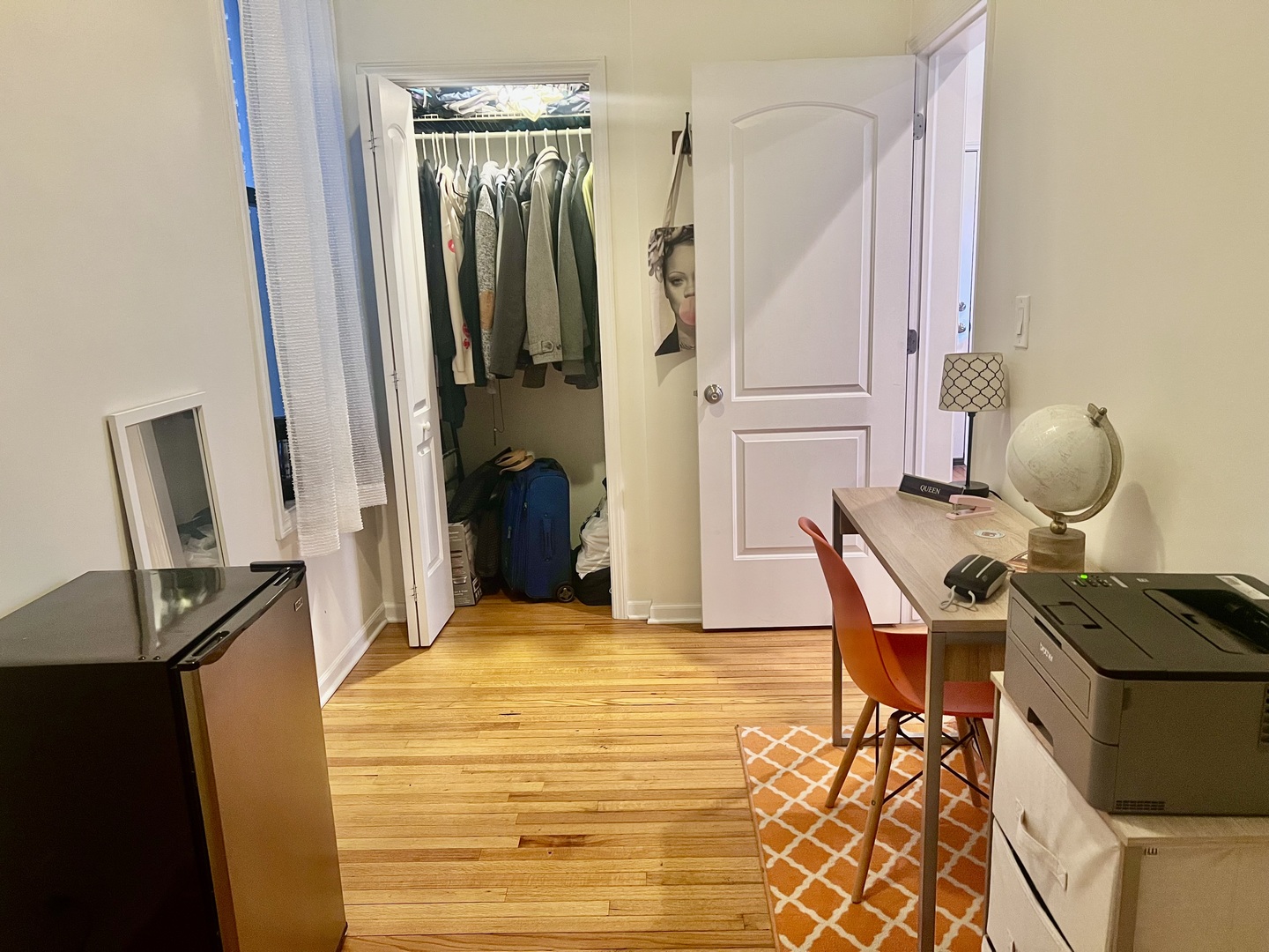 1421 West Huron Street, Unit 2R Chicago, IL 60642 - Photo 13 of 19 a dining room with furniture and wooden floor