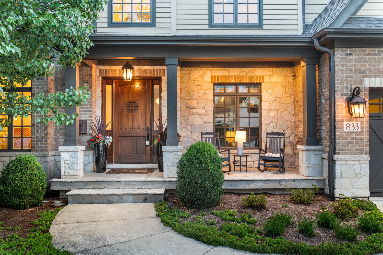 833 Wellner Road Naperville, IL 60540 - Photo 3 of 59 a view of a building from a porch
