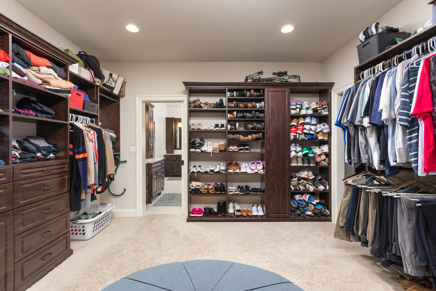 833 Wellner Road Naperville, IL 60540 - Photo 35 of 59 a view of walk in closet with clothes and shoes