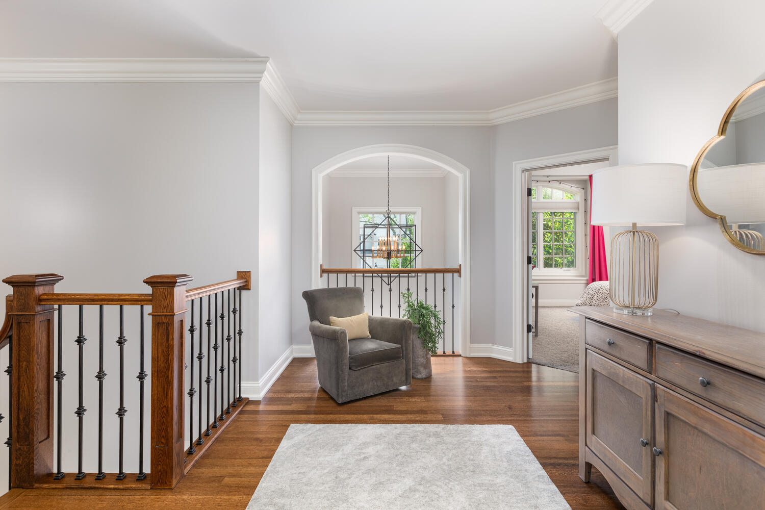 833 Wellner Road Naperville, IL 60540 - Photo 41 of 59 a living room with furniture and a large window
