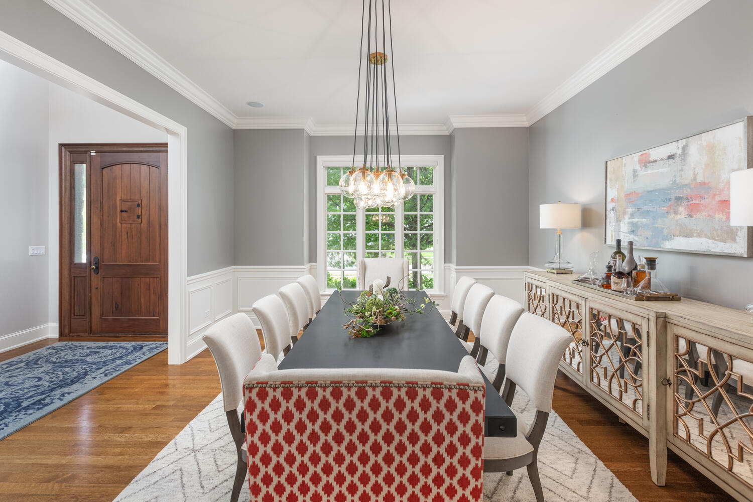 833 Wellner Road Naperville, IL 60540 - Photo 8 of 59 a view of a dining room with furniture window and outside view