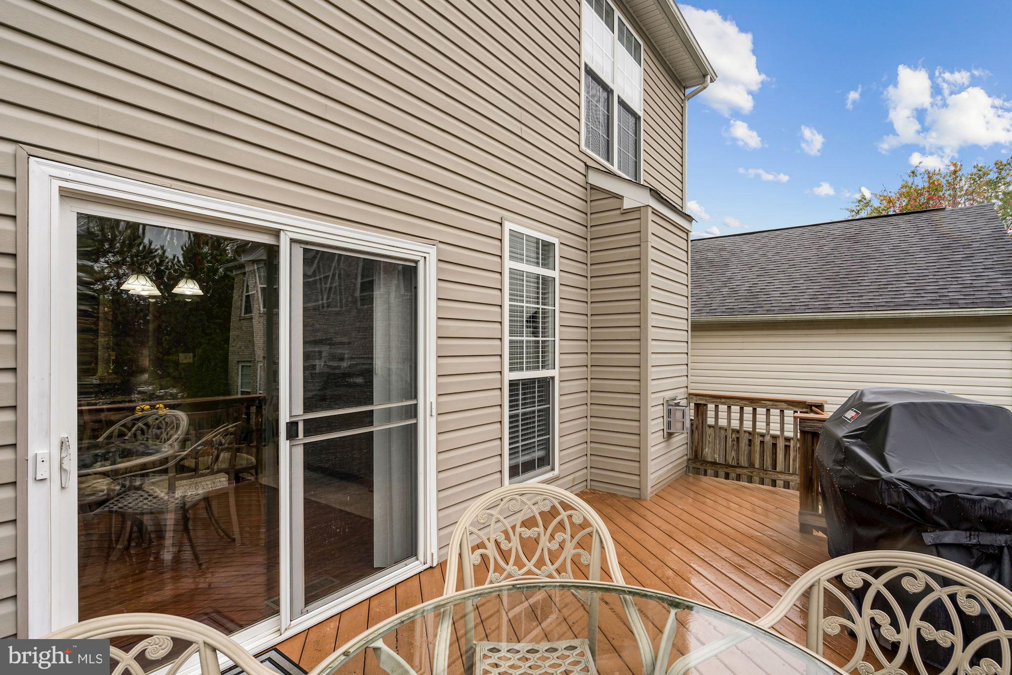 9050 Furey Road Lorton, VA 22079 - Photo 50 of 53 Sliders to Deck from Kitchen