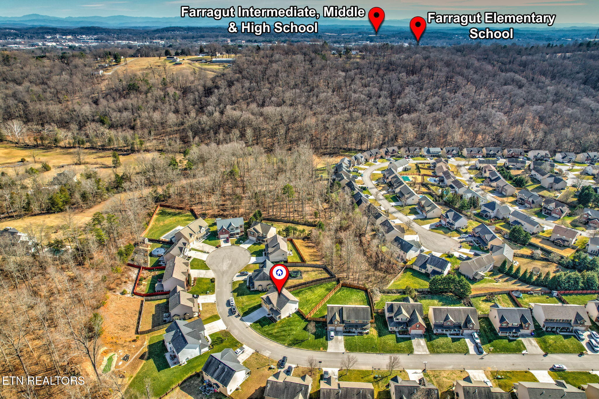 1632 Dempsey Road Knoxville, TN 37932 - Photo 48 of 56 Aerial