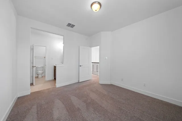 a view of empty room