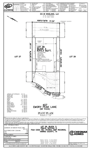 $417,840 | 407 Emory Peak Lane, New Caney, TX 77357