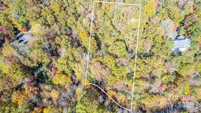 a view of backyard with green space
