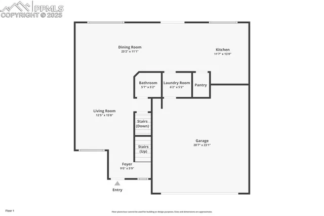 a picture of a floor plan