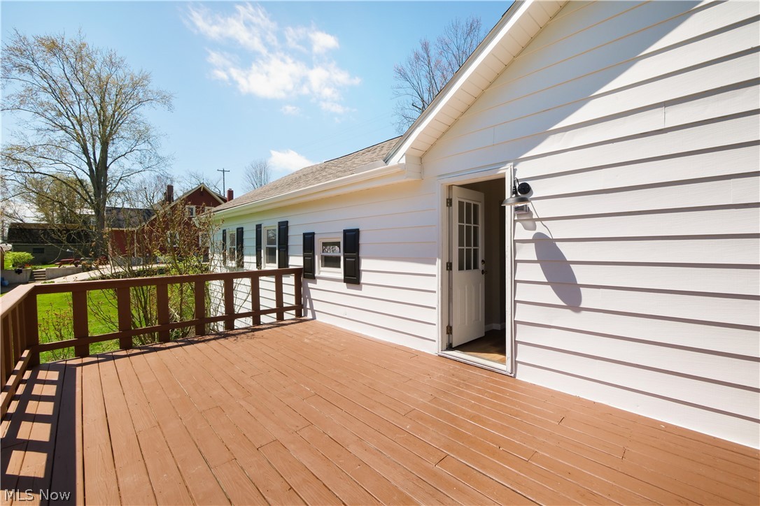 12379 Portage Street Rittman, OH 44270 - Photo 35 of 44 View of deck