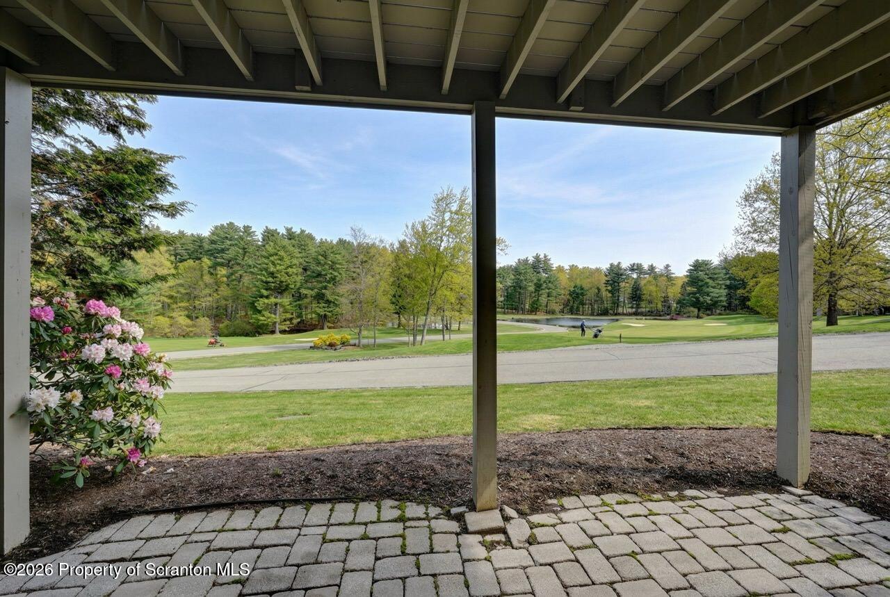 747 Greens Dallas, PA 18612 - Photo 89 of 98 a view of a porch with a backyard