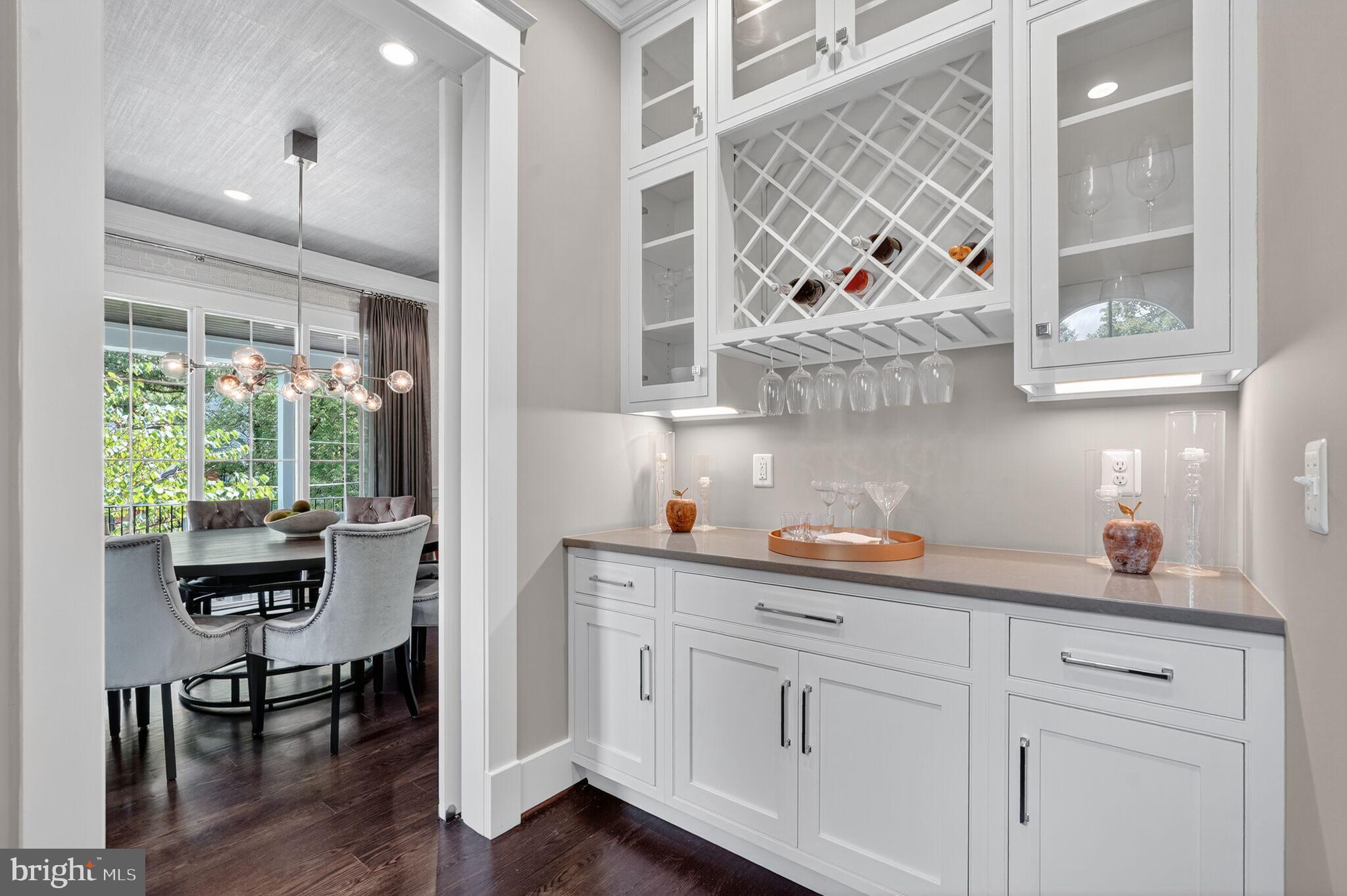 3400 Military Road Arlington, VA 22207 - Photo 29 of 81 Butler's Pantry Leads to Dining Room