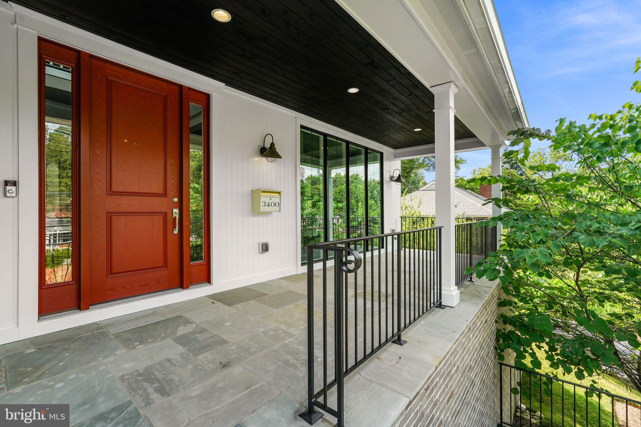 3400 Military Road Arlington, VA 22207 - Photo 4 of 81 Relaxing Front Covered Front