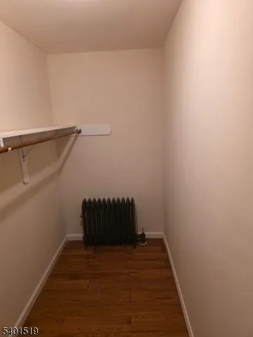 a view of a window in an empty room