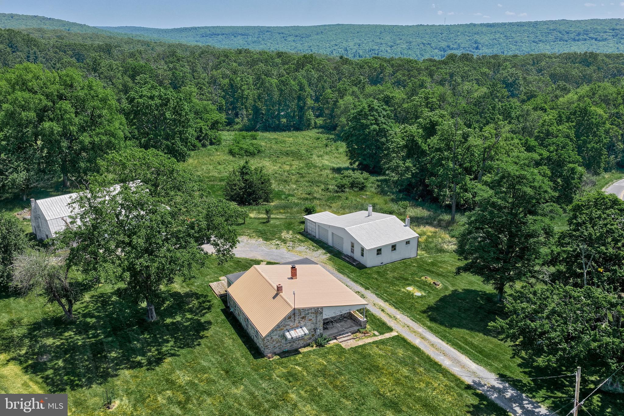 4531 Cold Springs Road Fayetteville, PA 17222 - Photo 58 of 86 an aerial view of a house with a yard