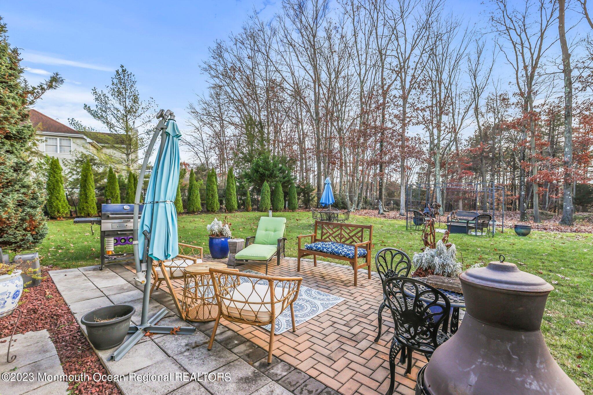 20 Round Hill Road Jackson, NJ 08527 - Photo 40 of 50 a view of a patio with couches and chairs