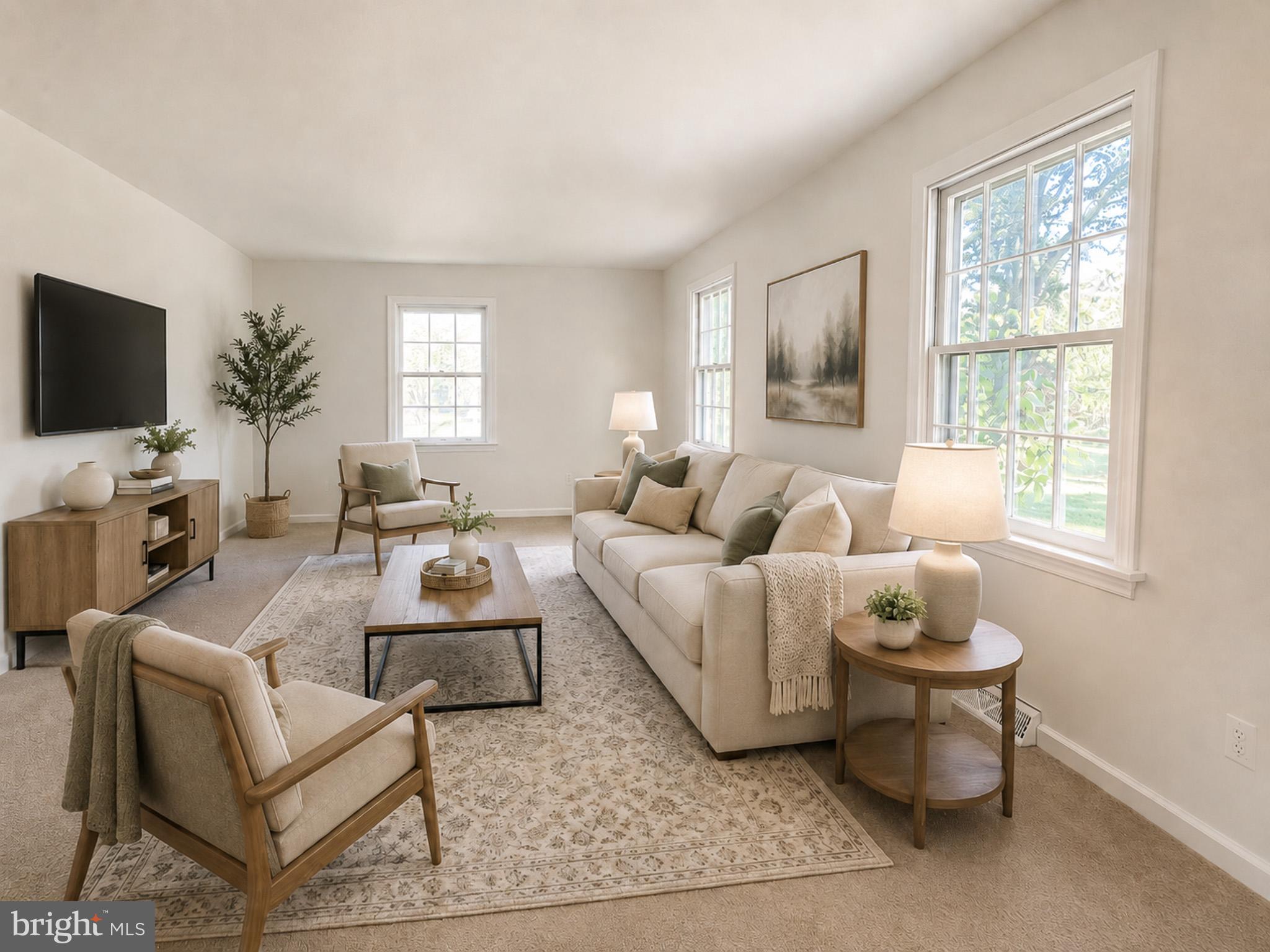 370 Highland Road West Chester, PA 19382 - Photo 26 of 52 This verson of living room plan accentuates light