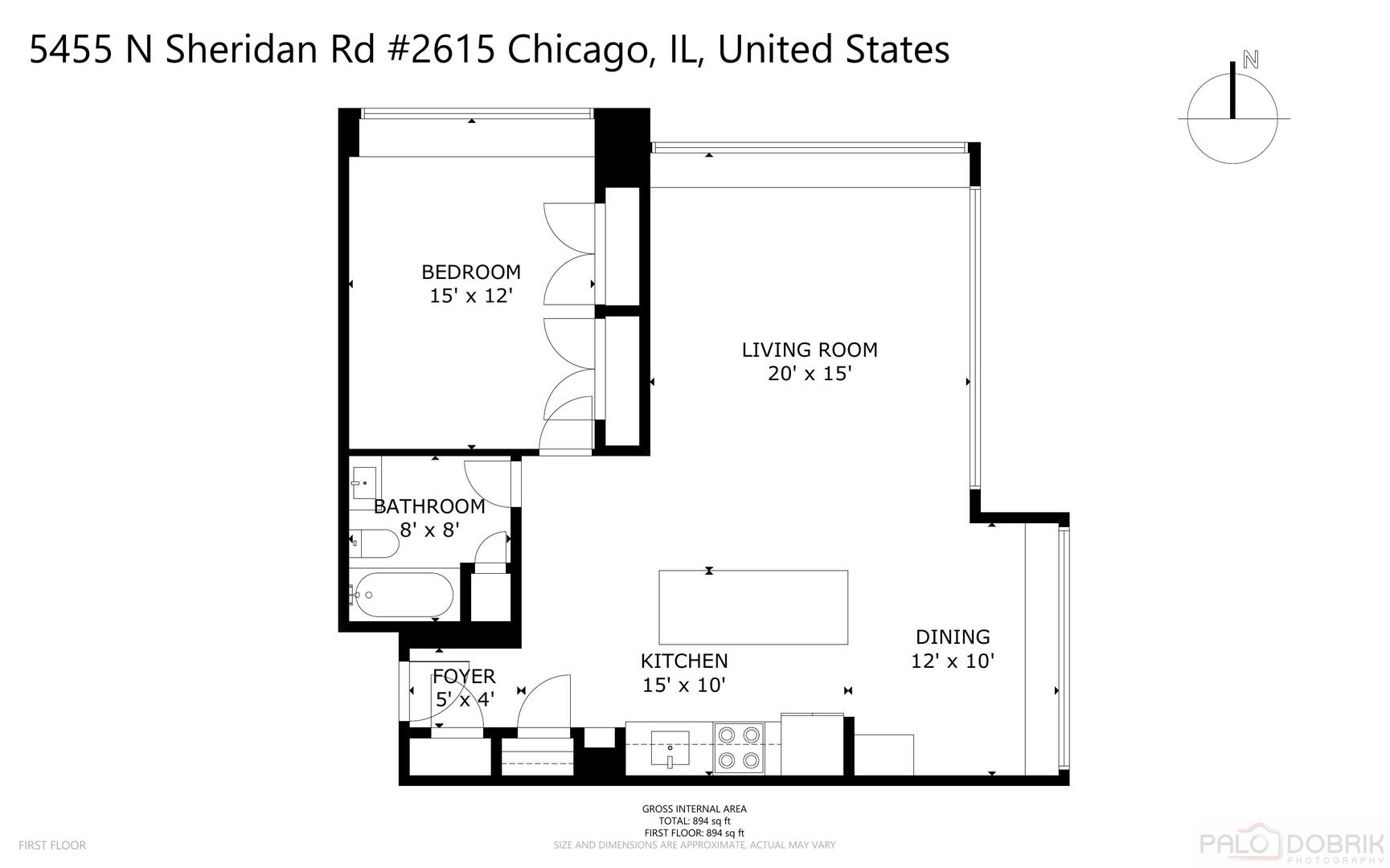 5455 North Sheridan Road, Unit 2615 Chicago, IL 60640 - Photo 21 of 21