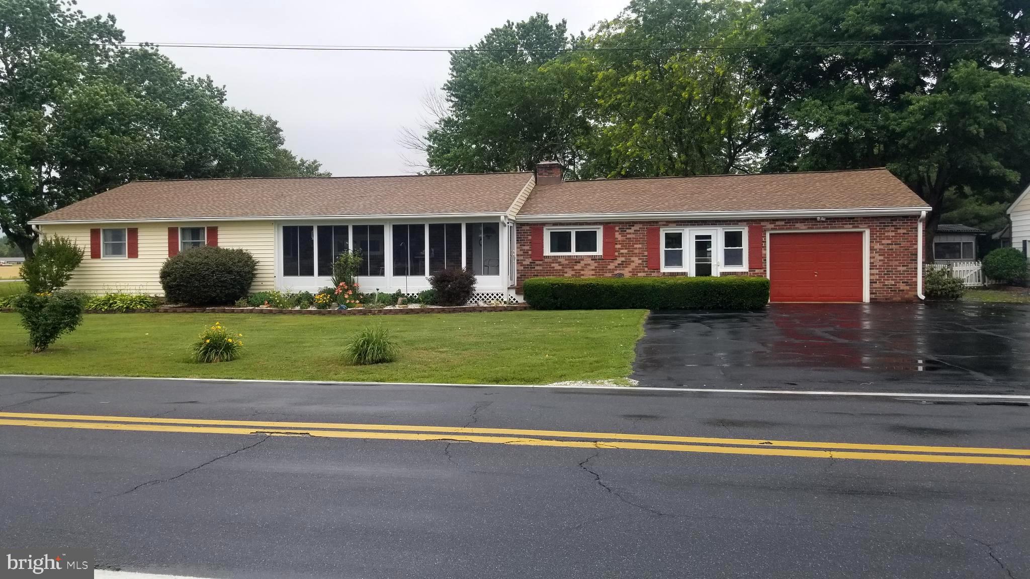 Front View from Evens Rd.