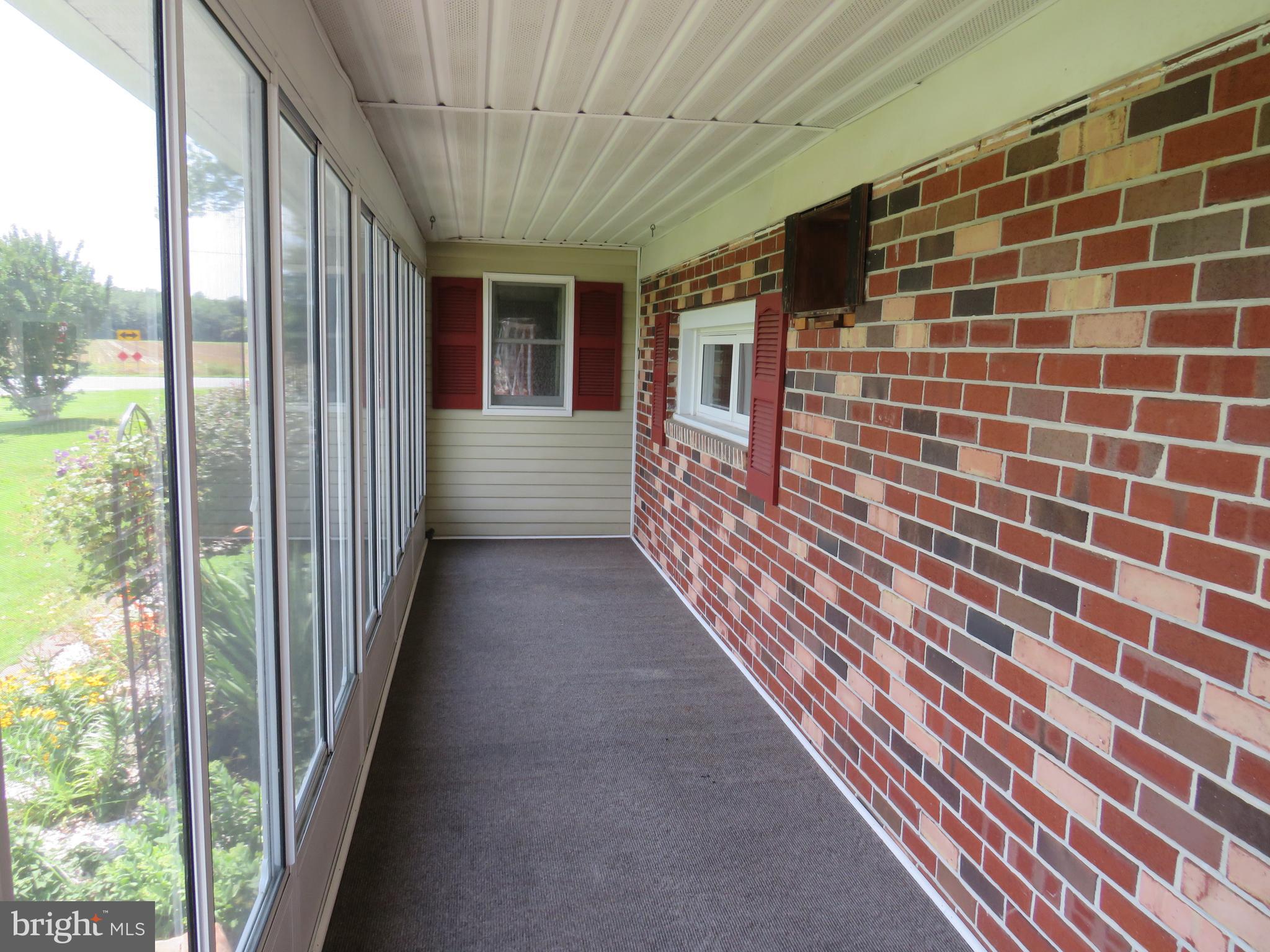 Sun Porch looking West