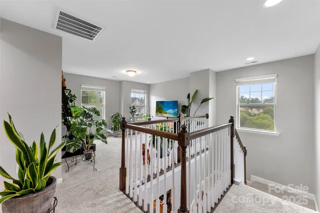 a view of entryway with livingroom and furniture