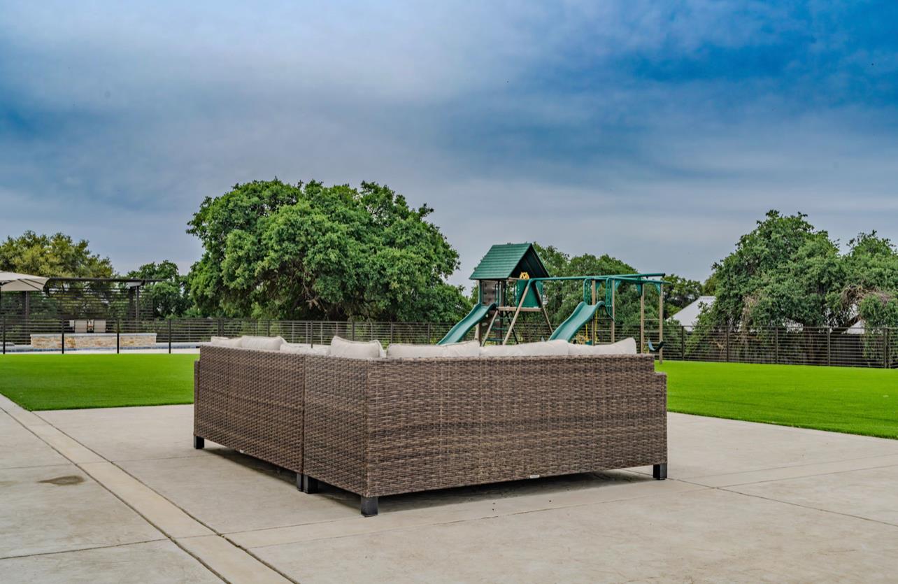 5600 Ferseyna Way Valley Springs, CA 95252 - Photo 40 of 94 a wooden bench sitting in a yard