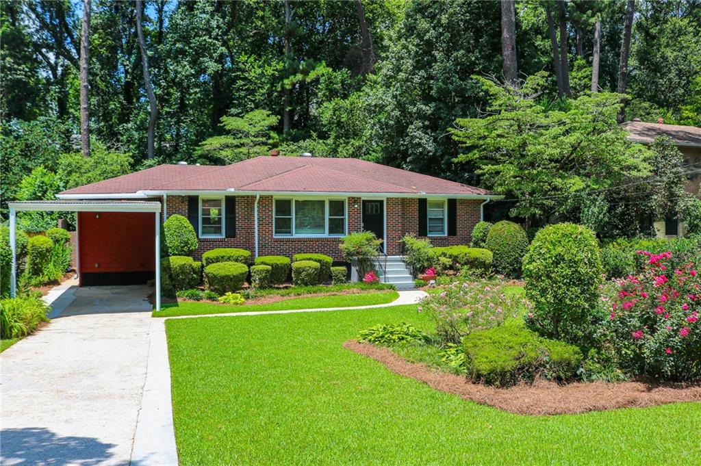 1114 Willivee Drive Decatur, GA 30033 - Photo 1 of 1 a view of a house with a yard and sitting area