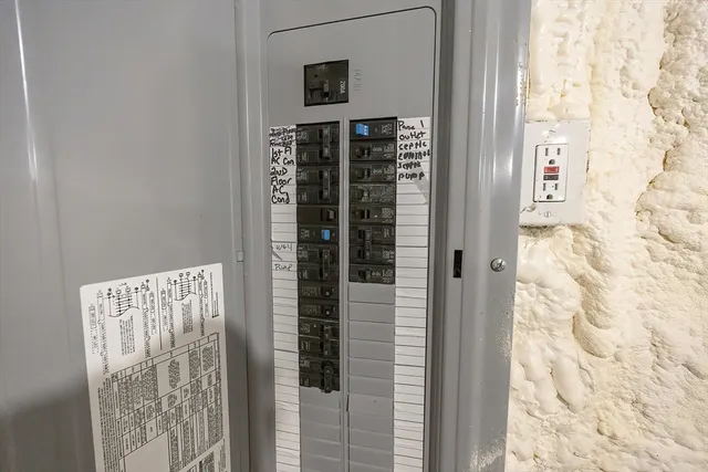 a close up of a shower