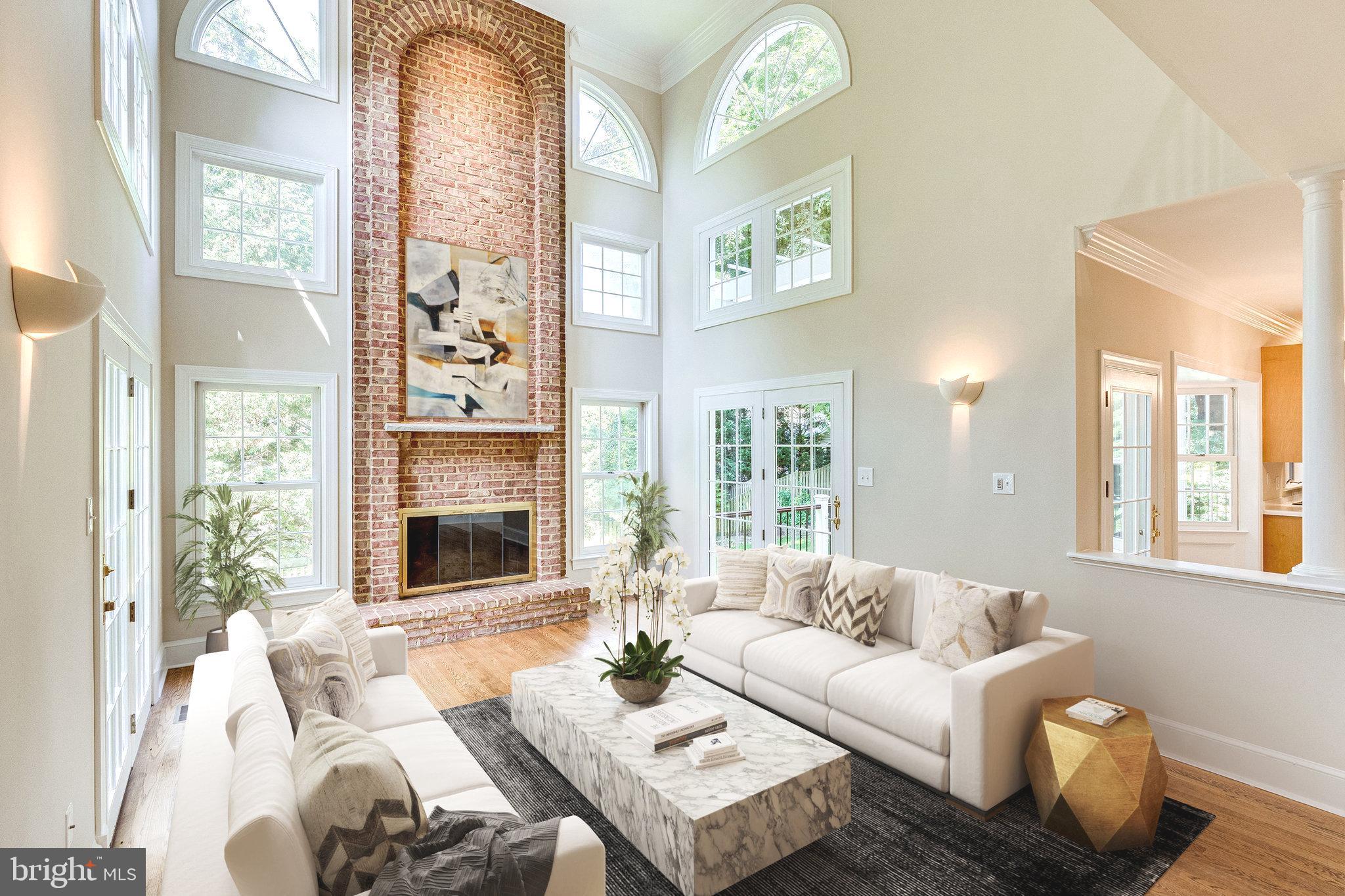 1504 Laughlin Avenue McLean, VA 22101 - Photo 1 of 43 Gorgeous Family Room - Virtually Staged