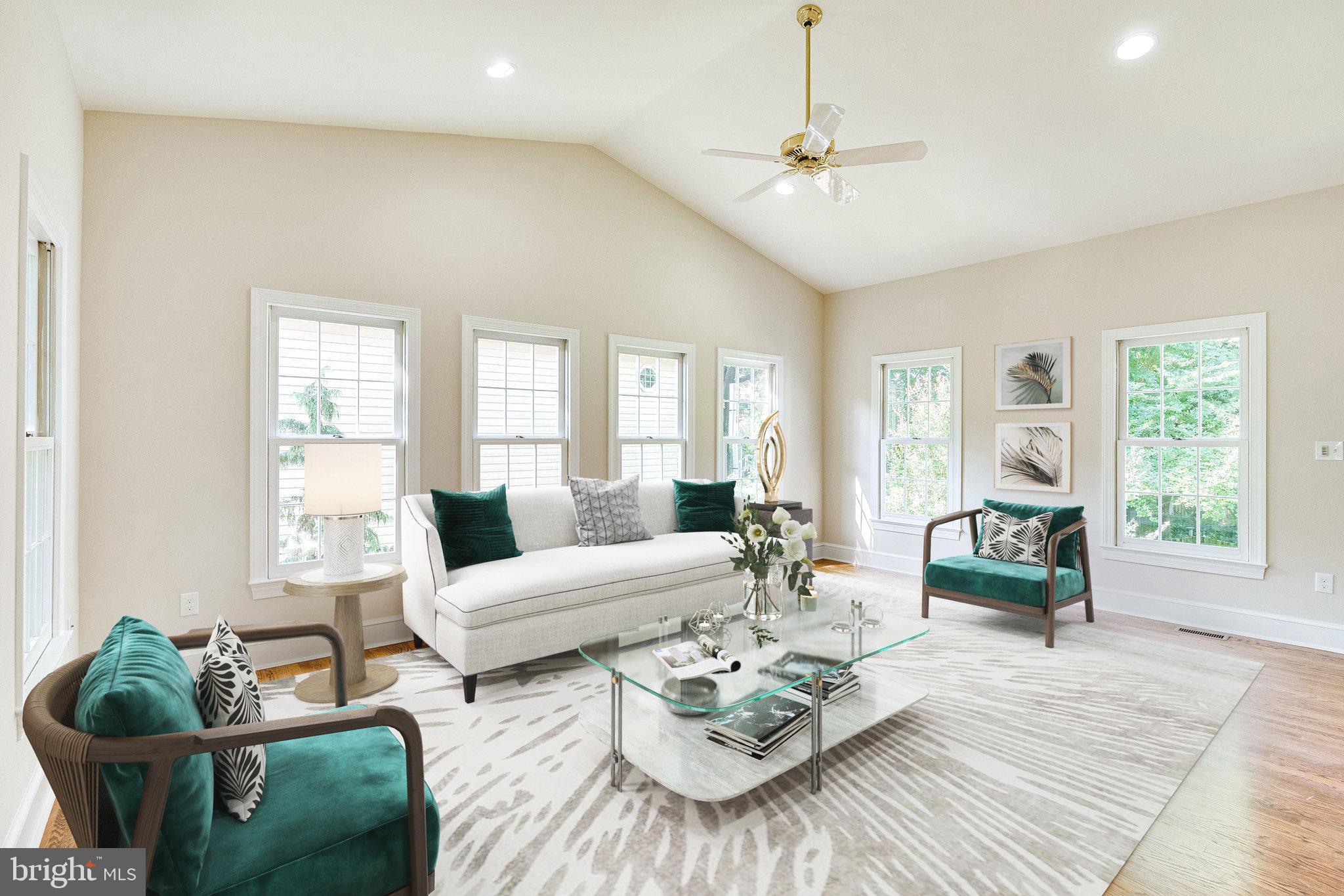 1504 Laughlin Avenue McLean, VA 22101 - Photo 3 of 43 Bright living area or office- Virtually Staged