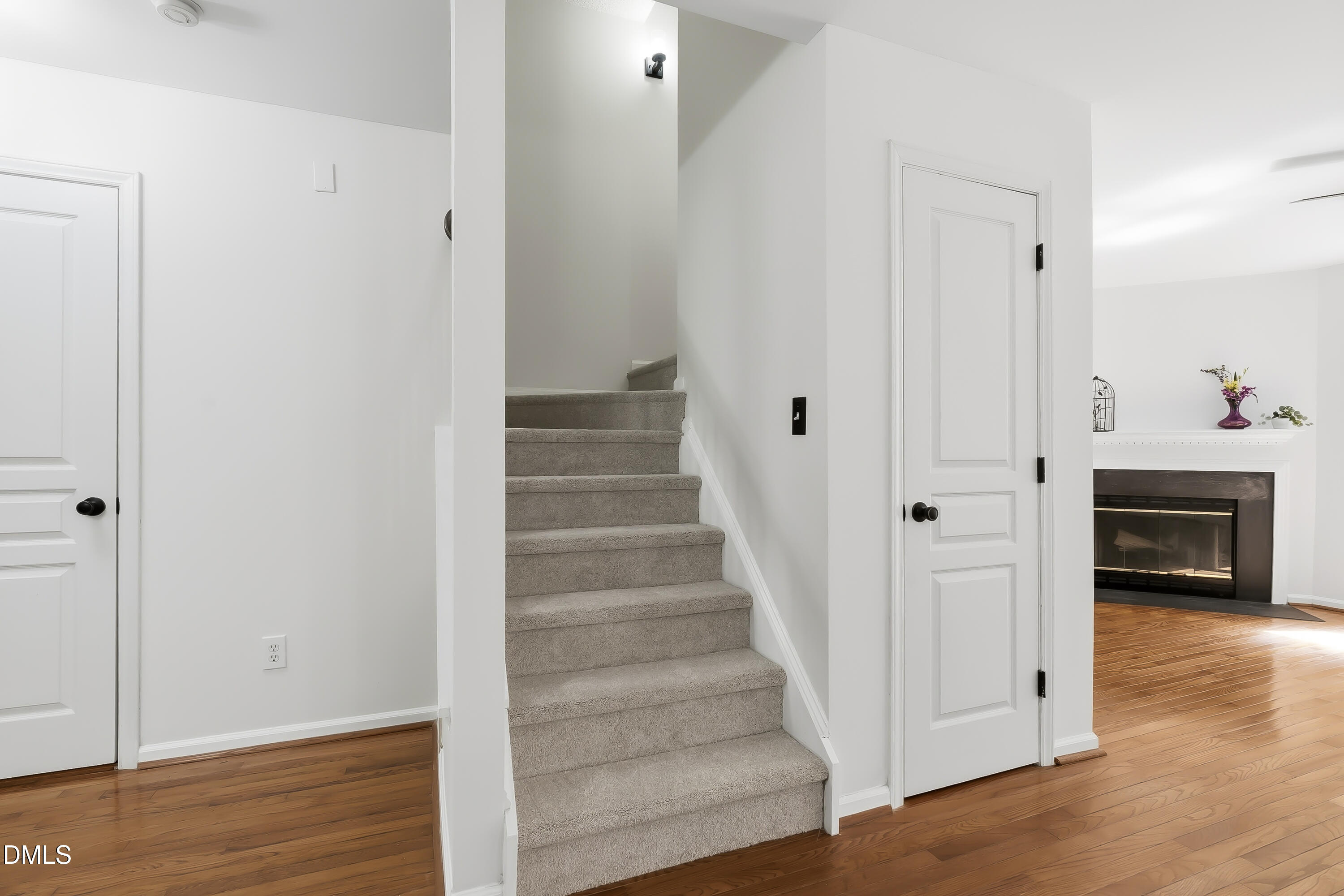 6026 Epping Forest Drive Raleigh, NC 27613 - Photo 19 of 46 Stairs to 2nd Fl