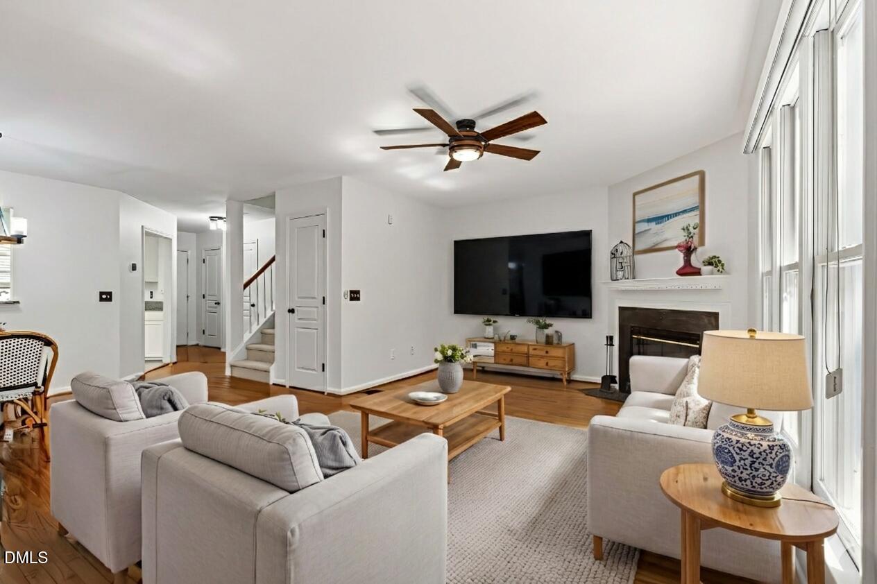 6026 Epping Forest Drive Raleigh, NC 27613 - Photo 2 of 46 Living Rm - Virtual Staging