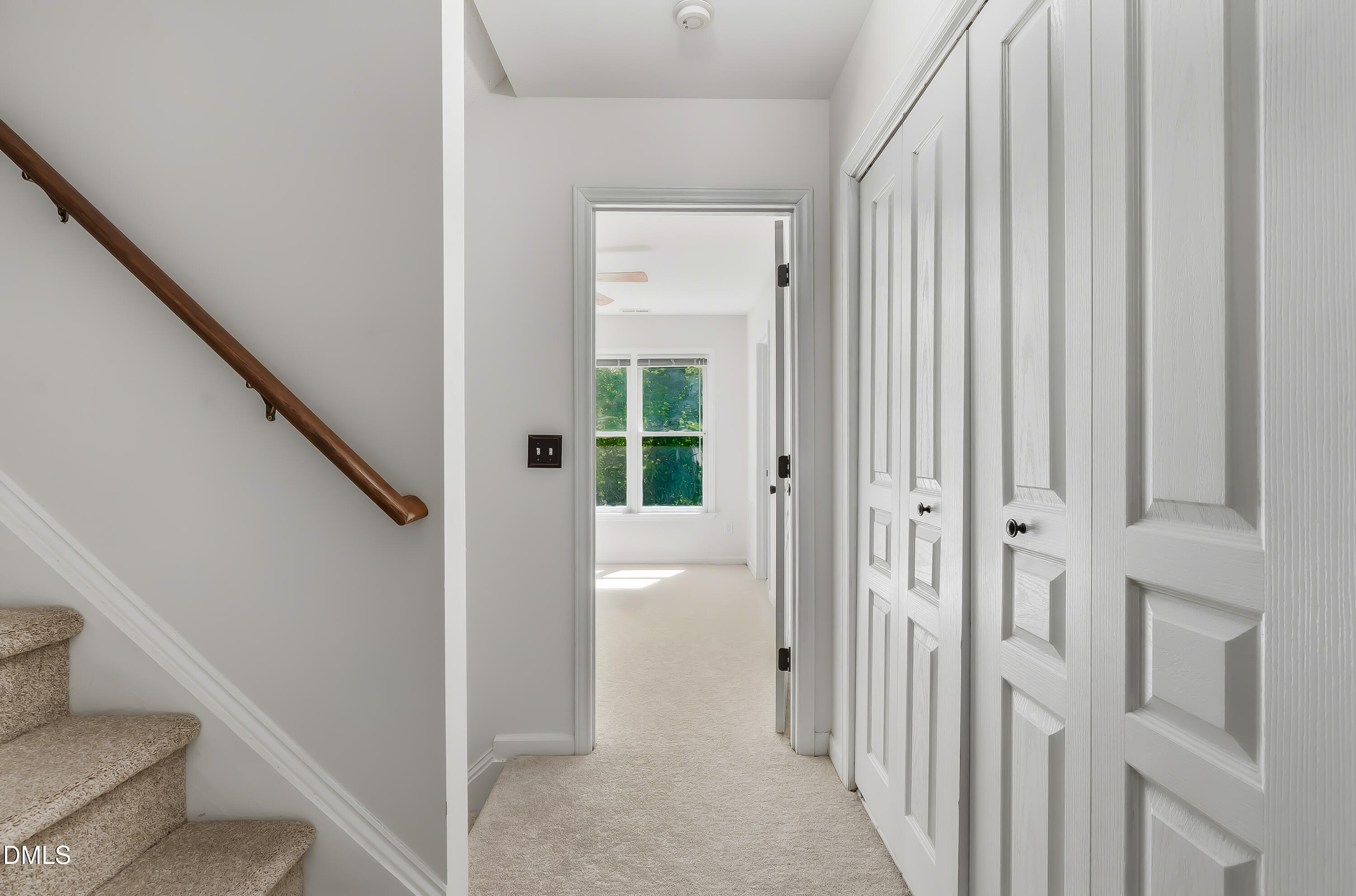 6026 Epping Forest Drive Raleigh, NC 27613 - Photo 30 of 46 2nd Fl Hall, Stairs to 3rd Floor
